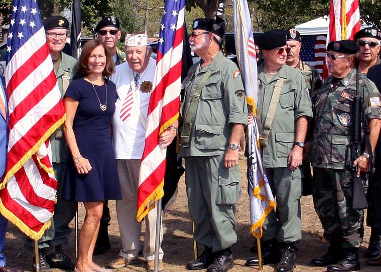 Legislator Birnbaum with Nassau County Veterans